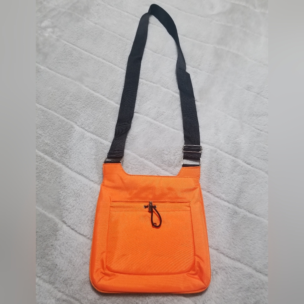 MEXX Neon Orange Crossbody Bag Vintage